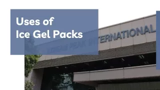 Keep Goods Fresh During Transportation With Ice Gel Packs