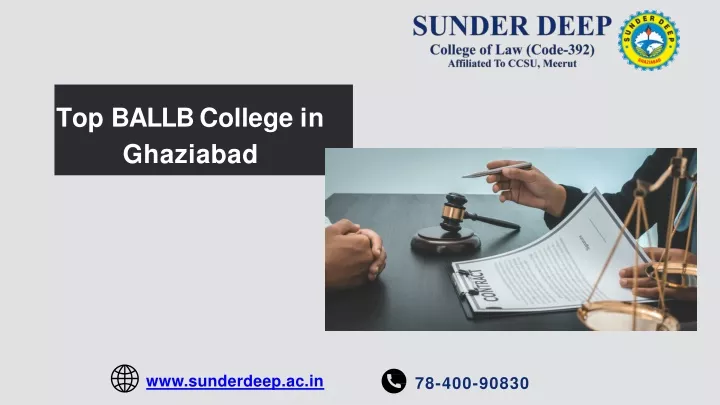 top ballb college in ghaziabad