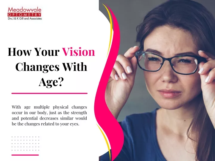 how your vision changes with age