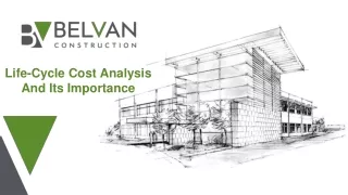 life cycle cost analysis and its importance