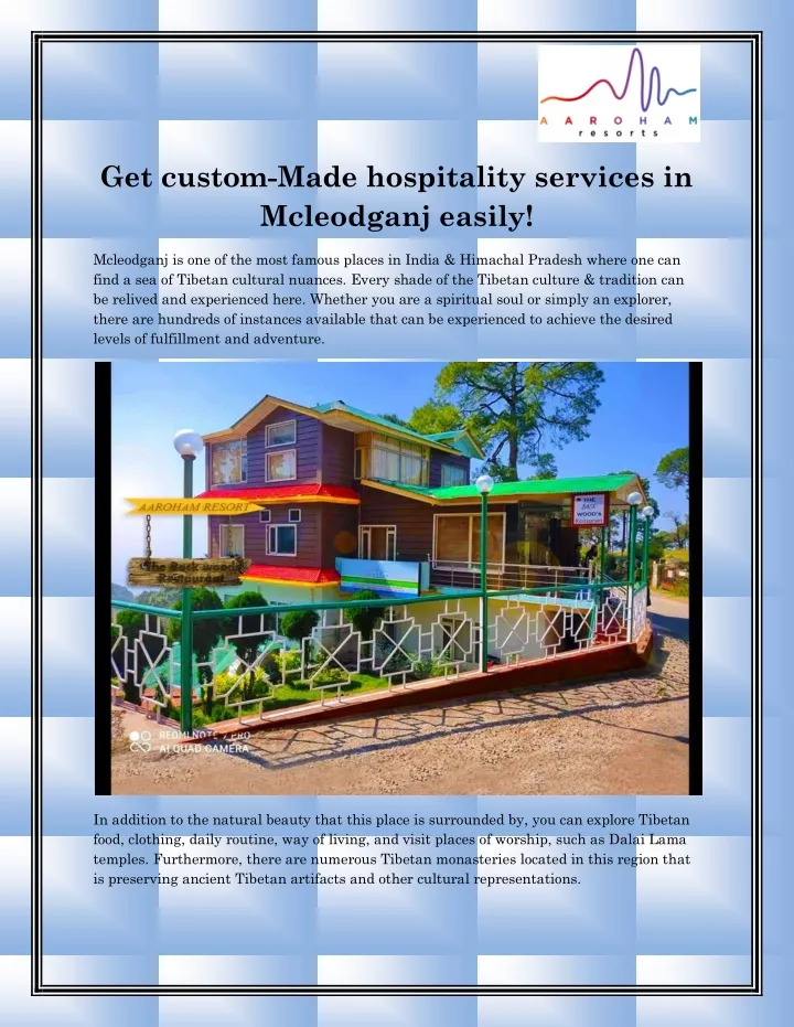 get custom made hospitality services