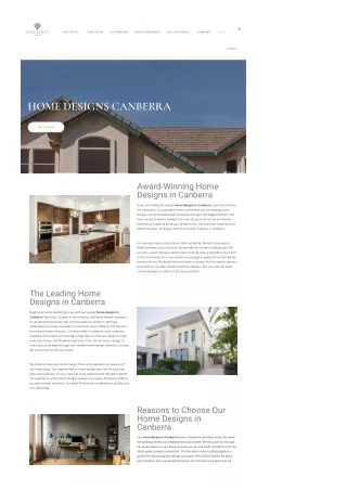 Home Designs Canberra