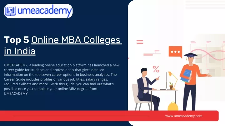 top 5 online mba colleges in india