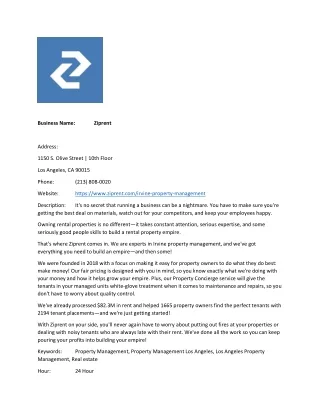 Ziprent
