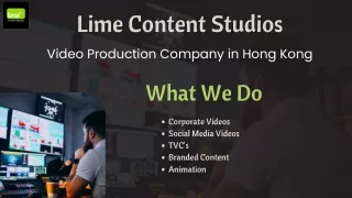 Most Effective Video Production In Hong Kong