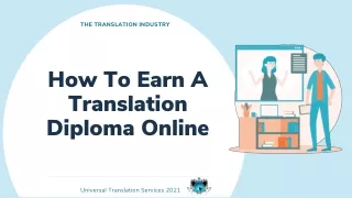 the translation industry