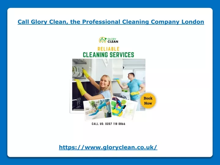 call glory clean the professional cleaning