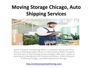 Chicago Moving Company, Moving Storage USA