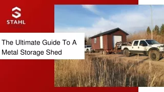the ultimate guide to a metal storage shed