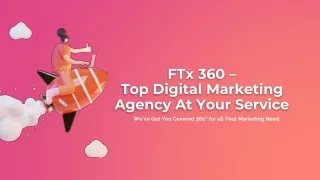 Digital Marketing Agency, Affordable SEO Services - FTx Global