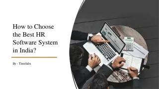 how to choose the best hr software system in india