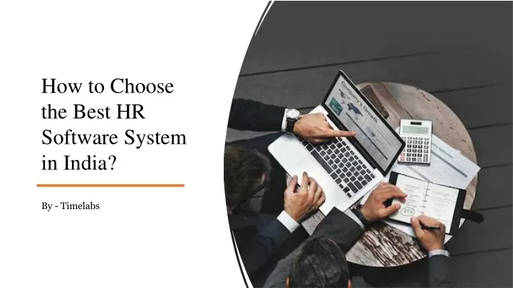 how to choose the best hr software system in india