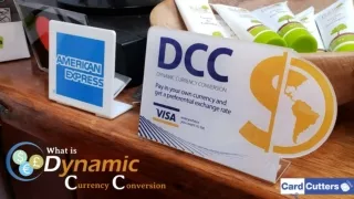 What is Dynamic Currency Conversion? DCC Payments made easier with Card Cutters