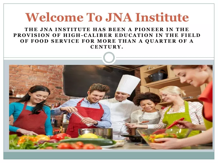 welcome to jna institute