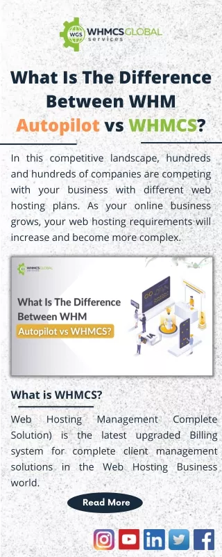 what is the difference between whm autopilot