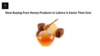Now Buying Pure Honey Products in Lahore is Easier Than Ever