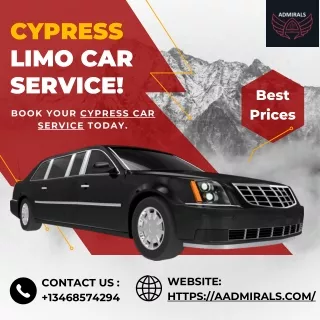 Cypress Car Service | Limo Car Service Cypress, TX