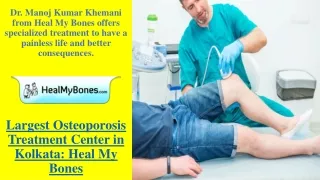 Best Osteoporosis Treatment Center in Kolkata - Heal My Bones