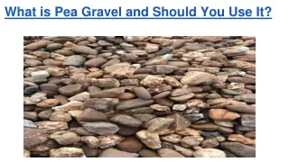 What is Pea Gravel and Should You Use It_