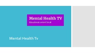 Know About Stress And Depression In The Workplace At Mental Health Tv