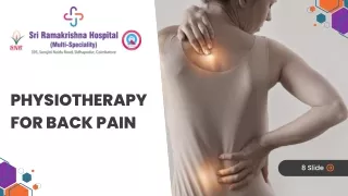 Physiotherapy for Back pain