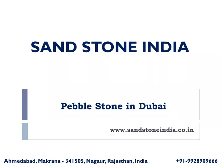 sand stone india