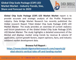 global chip scale package csp led market market