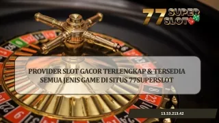 provider slot gacor terlengkap tersedia semua