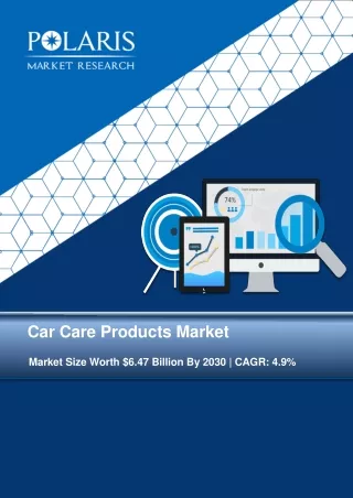 Car Care Products Market Size worth $6.47 Billion By 2030 | CAGR: 4.9%