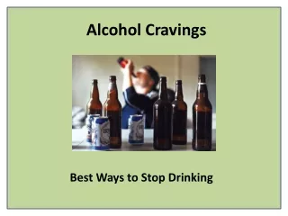 alcohol cravings