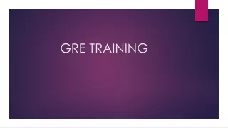 GRE Training in Coimbatore | GREToppers