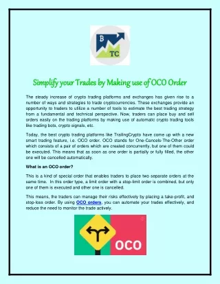 simplify your simplify your trades by making