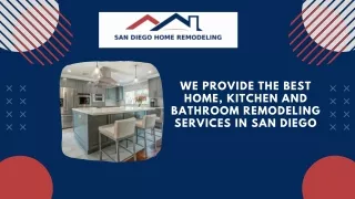 San Diego Remodeling Contractors - San Diego Home Remodeling