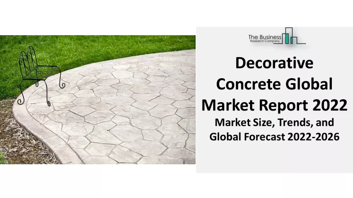 decorative concrete global market report 2022