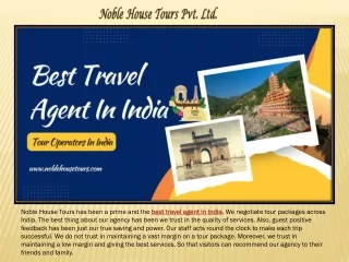 noble house tours has been a prime and the best