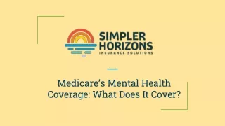 Medicare’s Mental Health Coverage: What Does It Cover?