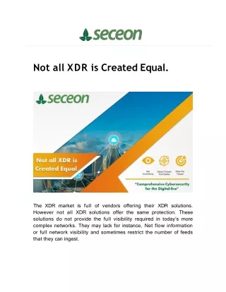 not all xdr is created equal