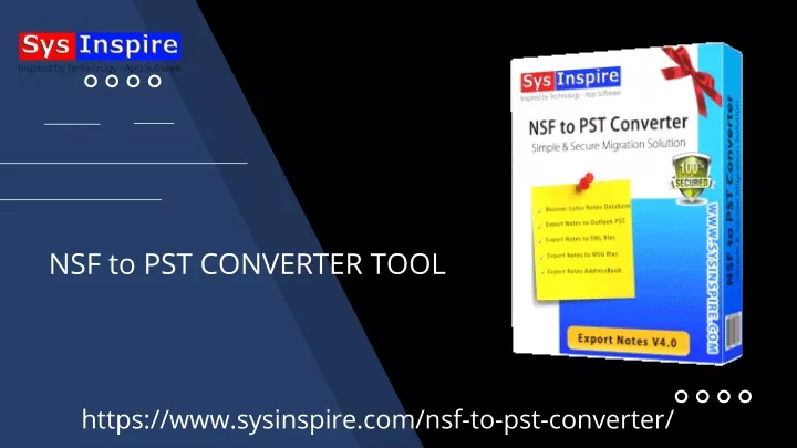 nsf to pst converter tool