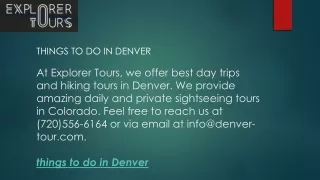Things to do in Denverdenver-tour.com