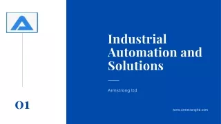 Industrial Automation and Solutions | Armstrongltd