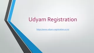 Migrating Udyog Aadhar to Udyam Registration