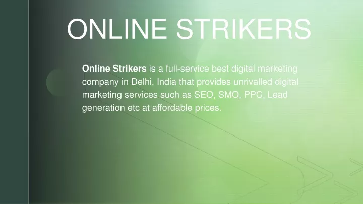 online strikers