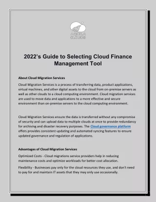 2022’s Guide to Selecting Cloud Finance Management Tool-converted