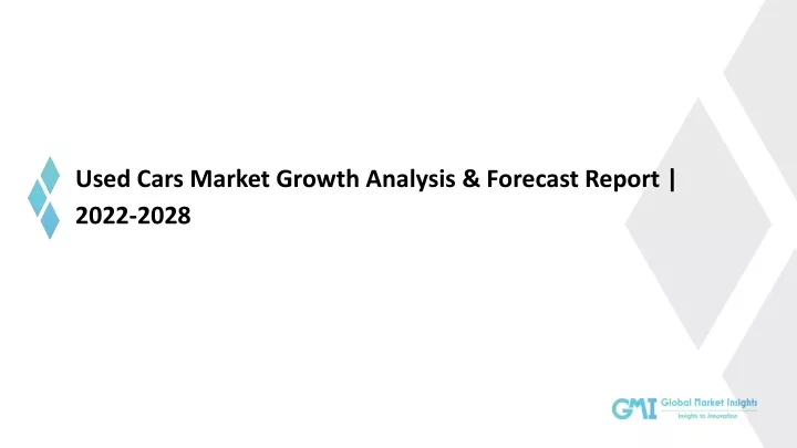 used cars market growth analysis forecast report