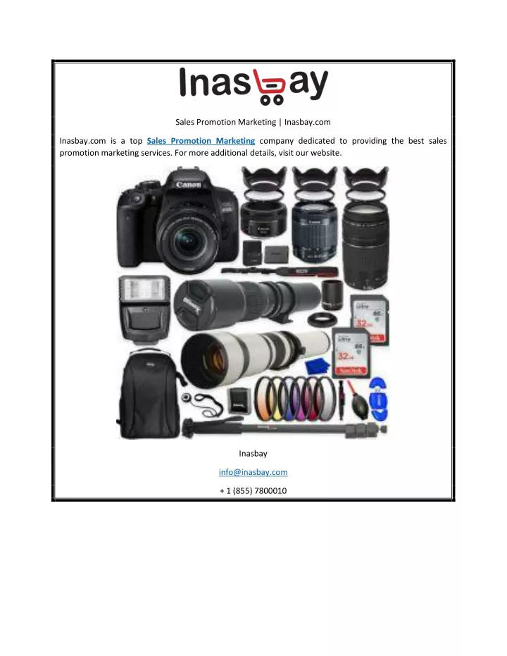 sales promotion marketing inasbay com