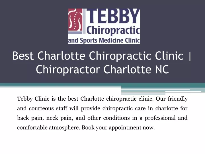 best charlotte chiropractic clinic chiropractor charlotte nc