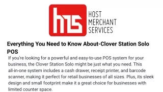 everything you need to know about clover station
