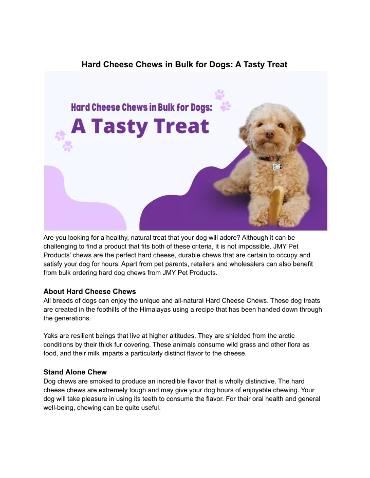 hard cheese chews in bulk for dogs a tasty treat