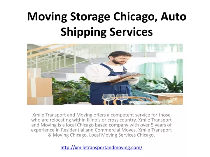 moving storage chicago auto shipping services