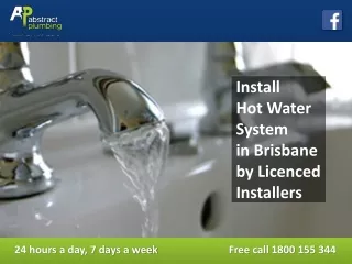 Install Hot Water System in Brisbane by Licenced Installers